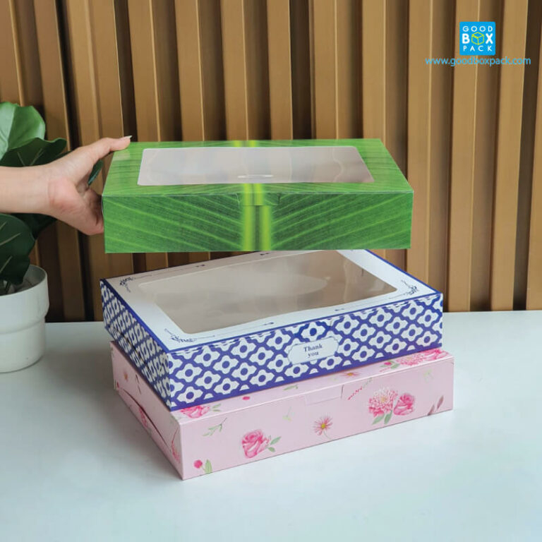 กล่องเค้กโบราณ 20x28x5.5cm
